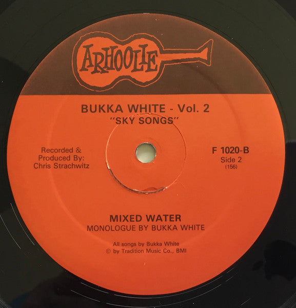 Bukka White – Sky Songs Vol. 2 LP vinyl record, image 4 of 4