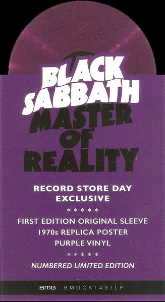 Black Sabbath – Master Of Reality LP vinyl record, image 8 of 10