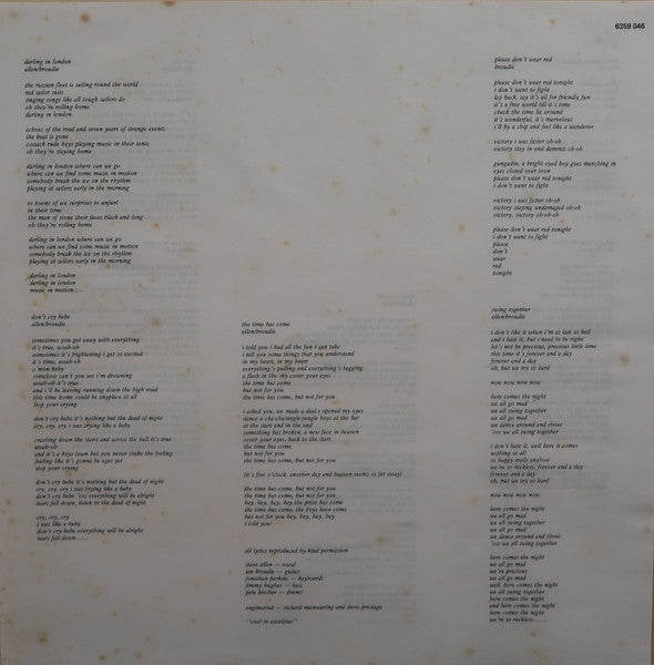 Original Mirrors – Heart-Twango & Raw-Beat LP vinyl record, image 4 of 8