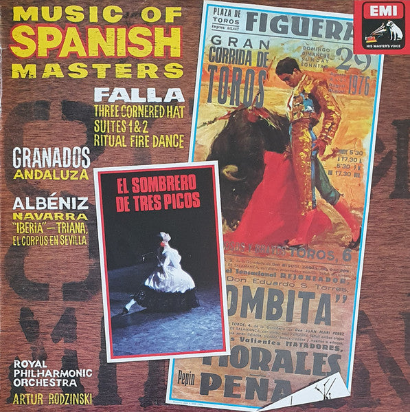 Artur Rodzinski, Royal Philharmonic Orchestra – Music Of Spanish Masters LP vinyl record, image 1 of 4