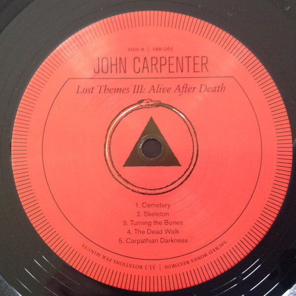 John Carpenter – Lost Themes III: Alive After Death LP vinyl record, image 4 of 8