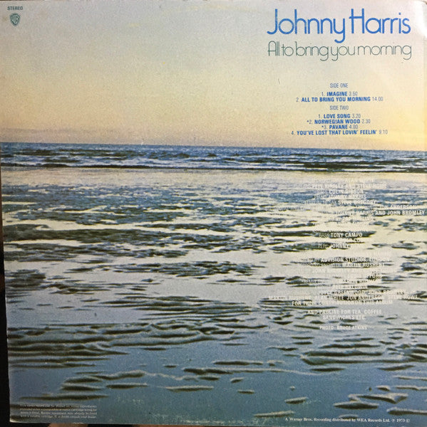 Johnny Harris – All To Bring You Morning LP vinyl record, image 2 of 4