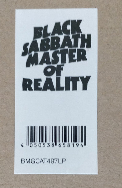 Black Sabbath – Master Of Reality LP vinyl record, image 10 of 10