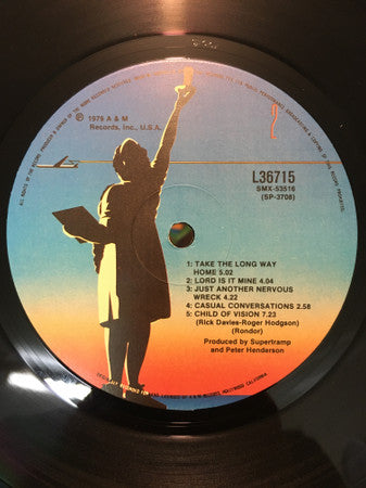 Supertramp – Breakfast In America LP vinyl record, image 4 of 4