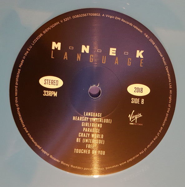 MNEK – Language LP vinyl record, image 5 of 6