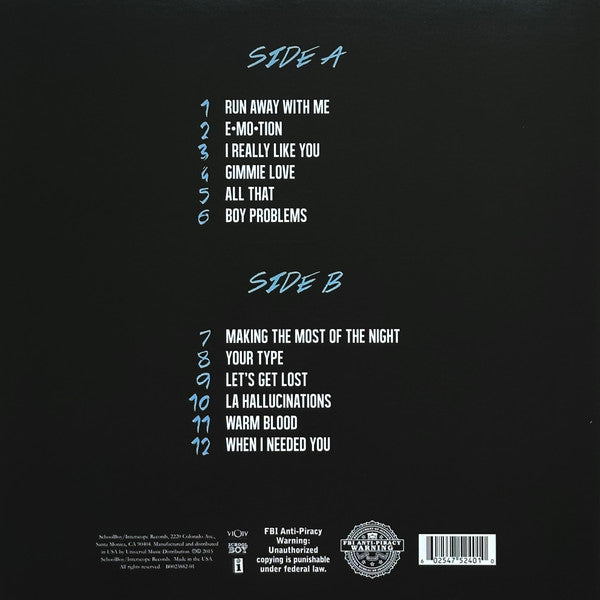 Carly Rae Jepsen – E•MO•TION LP vinyl record, image 2 of 8