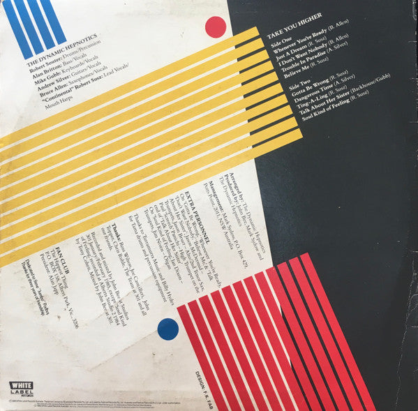 The Dynamic Hepnotics – Take You Higher LP vinyl record, image 2 of 4