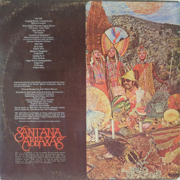 Santana – Abraxas LP vinyl record, image 2 of 4