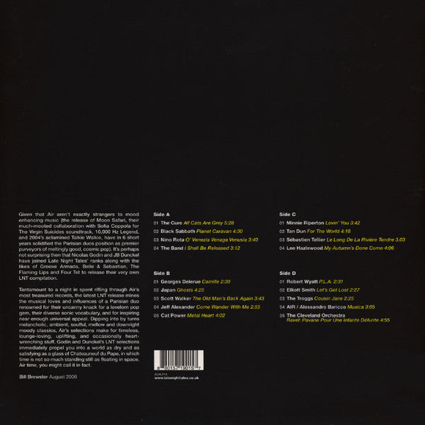 AIR – LateNightTales (2xLP) LP vinyl record, image 2 of 2