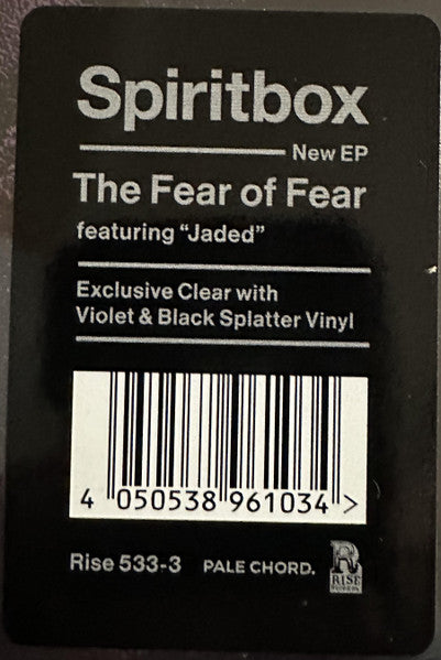 Spiritbox – The Fear Of Fear 12" vinyl record, image 2 of 8