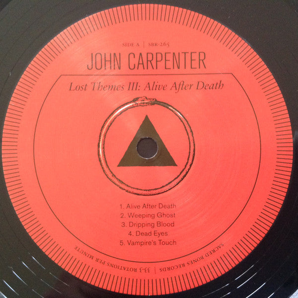 John Carpenter – Lost Themes III: Alive After Death LP vinyl record, image 3 of 8