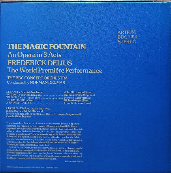 Frederick Delius – The Magic Fountain (2xLP) LP vinyl record, image 2 of 7