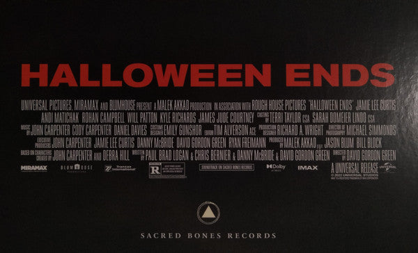 John Carpenter, Cody Carpenter, Daniel Davies – Halloween Ends (Original Motion Picture Soundtrack) LP vinyl record, image 5 of 10