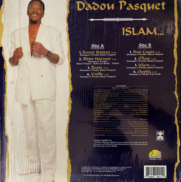 Dadou Pasquet – Islam... LP vinyl record, image 2 of 4