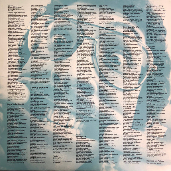 "Weird Al" Yankovic – Dare To Be Stupid LP vinyl record, image 4 of 7
