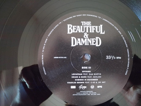 G-Eazy – The Beautiful & Damned LP vinyl record, image 8 of 10