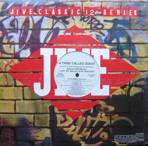 A Tribe Called Quest – Bonita Applebum / I Left My Wallet In El Segundo 12" vinyl record, image 2 of 4