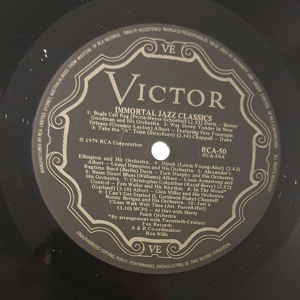 Various – Immortal Jazz Classics LP vinyl record, image 3 of 9