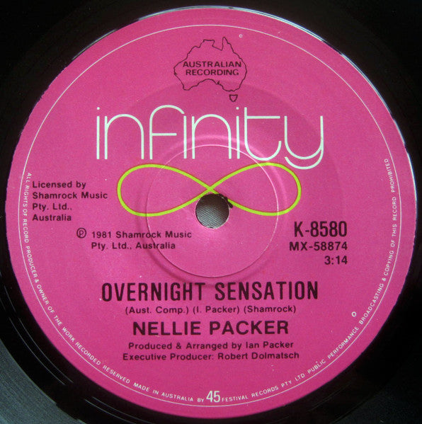 Nellie Packer – Call Me 7" vinyl record, image 2 of 4