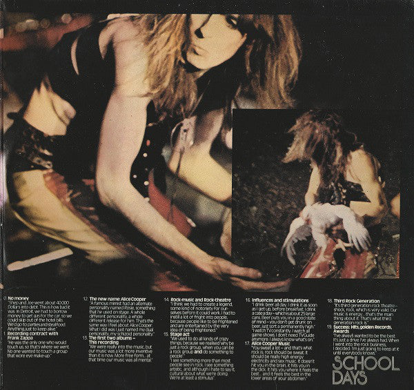 Alice Cooper – School Days - The Early Recordings (2xLP) LP vinyl record, image 3 of 6