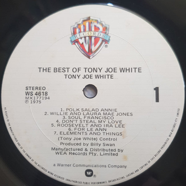 Tony Joe White – Best Of Tony Joe White LP vinyl record, image 2 of 2