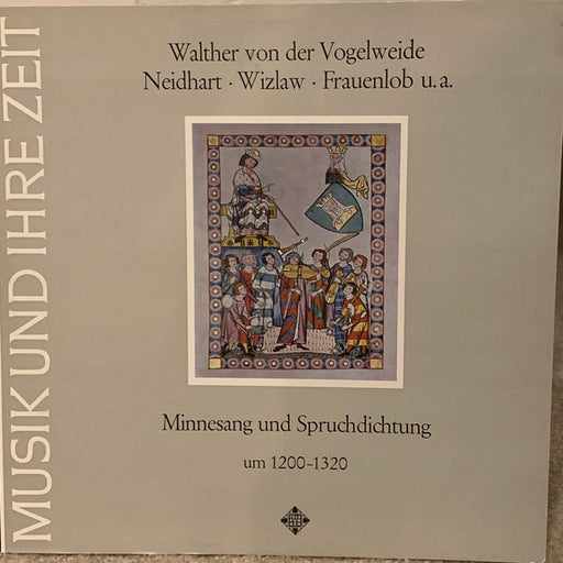 Studio Der Frühen Musik – Minnesang Und Spruchdichtung Um 1200-1320 LP vinyl record, image 1 of 8