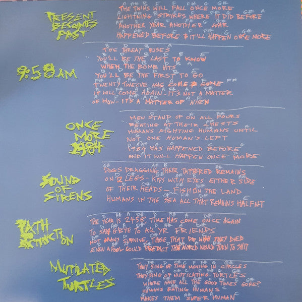 Alien Nose Job – Once Again The Present Becomes The Past LP vinyl record, image 5 of 8