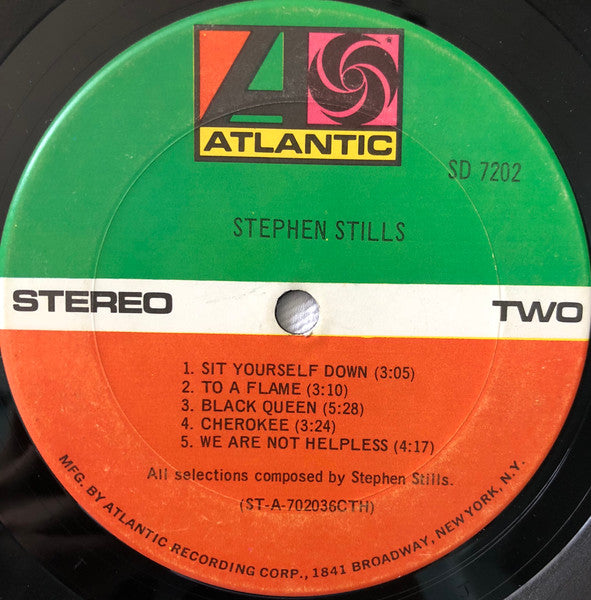 Stephen Stills – Stephen Stills LP vinyl record, image 4 of 4