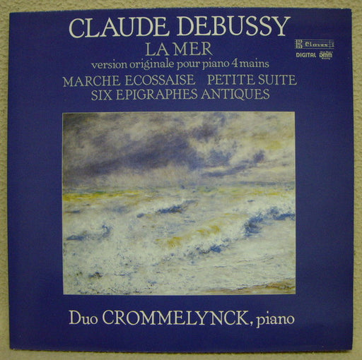 Claude Debussy, Duo Crommelynck – La Mer (Version Originale Pour Piano 4 Mains) / Marche Ecossaise / Petite Suite / Six Epigraphes Antiques LP vinyl record, image 1 of 6