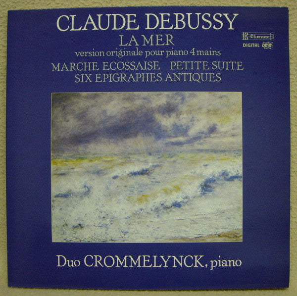Claude Debussy, Duo Crommelynck – La Mer (Version Originale Pour Piano 4 Mains) / Marche Ecossaise / Petite Suite / Six Epigraphes Antiques LP vinyl record, image 1 of 6