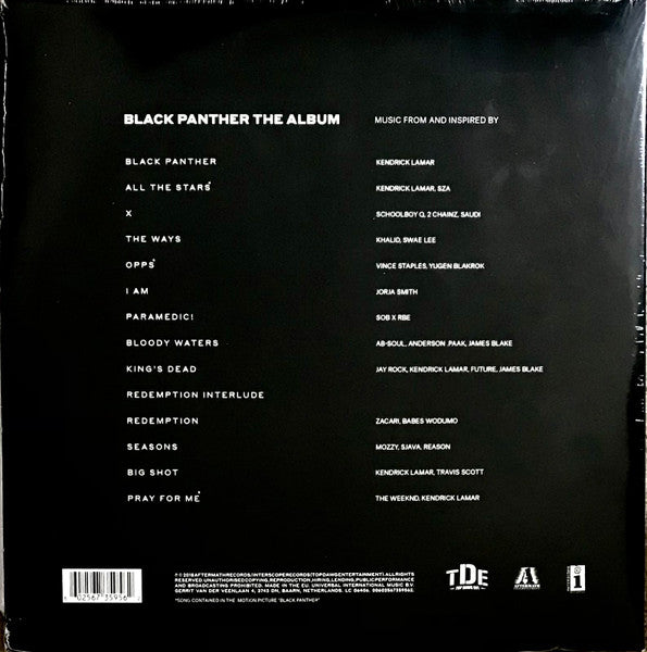 Various – Black Panther The Album (Music From And Inspired By) (2xLP) LP vinyl record, image 2 of 10