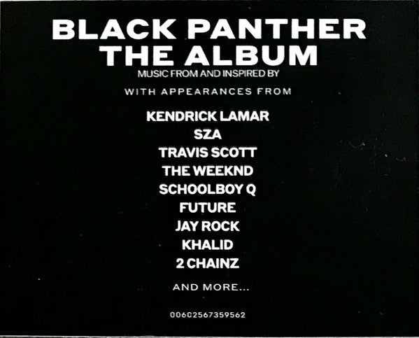 Various – Black Panther The Album (Music From And Inspired By) (2xLP) LP vinyl record, image 9 of 10