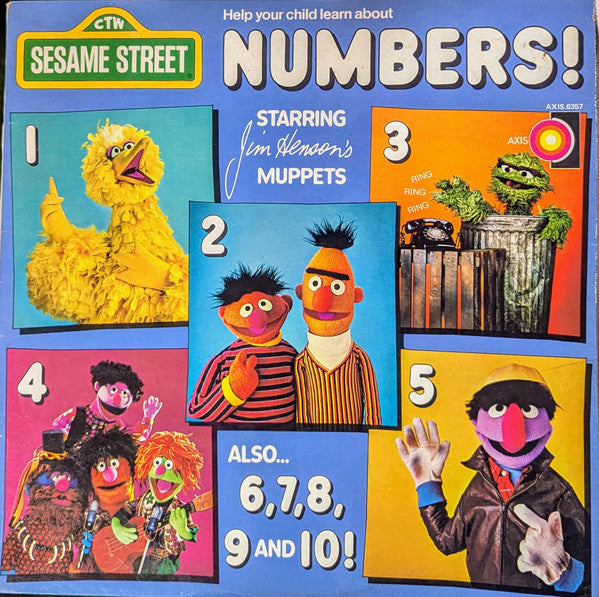 Sesame Street – Numbers! LP vinyl record, image 1 of 2