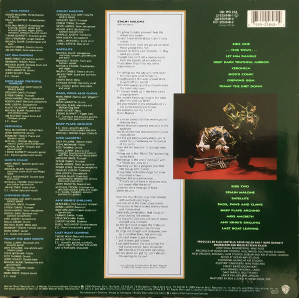 Elvis Costello – Spike LP vinyl record, image 2 of 9