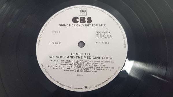 Dr. Hook & The Medicine Show – The Best Of Dr. Hook LP vinyl record, image 2 of 6