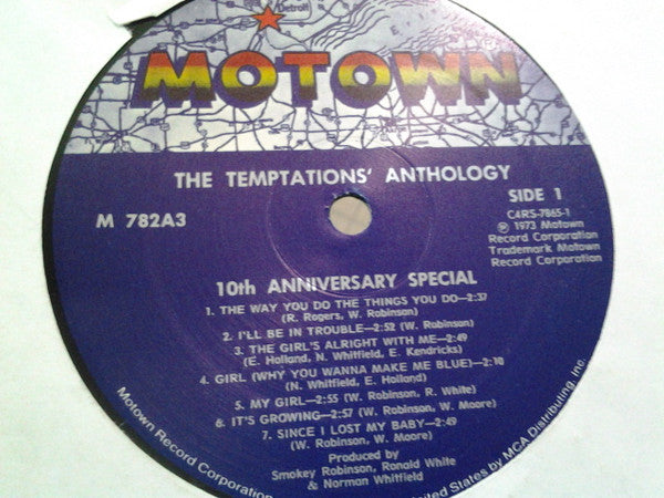 The Temptations – Anthology (3xLP) LP vinyl record, image 7 of 10