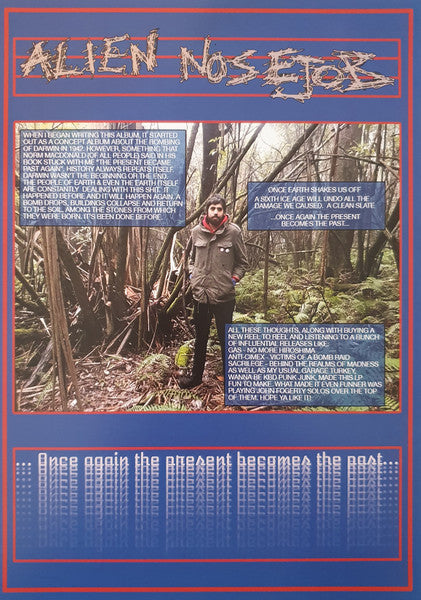 Alien Nose Job – Once Again The Present Becomes The Past LP vinyl record, image 8 of 8