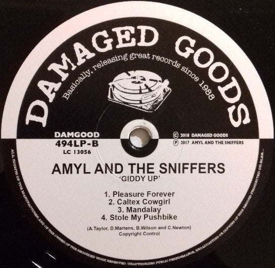 Amyl And The Sniffers – Big Attraction & Giddy Up LP vinyl record, image 4 of 4