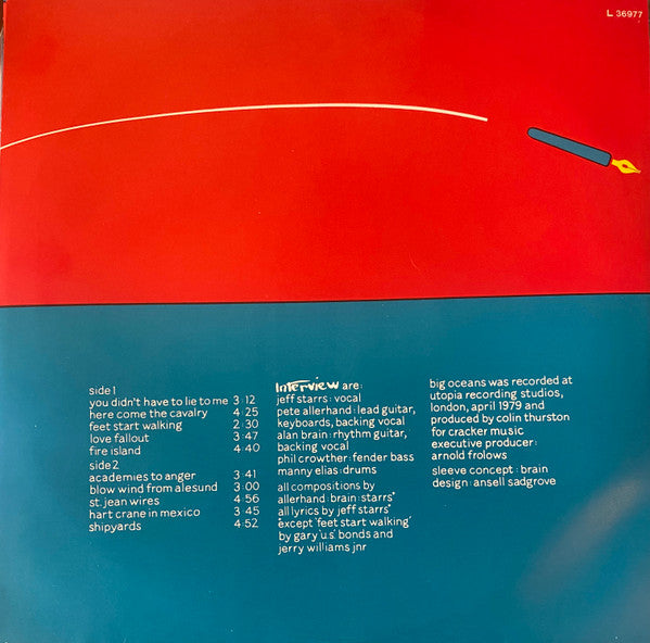 Interview – Big Oceans LP vinyl record, image 3 of 6