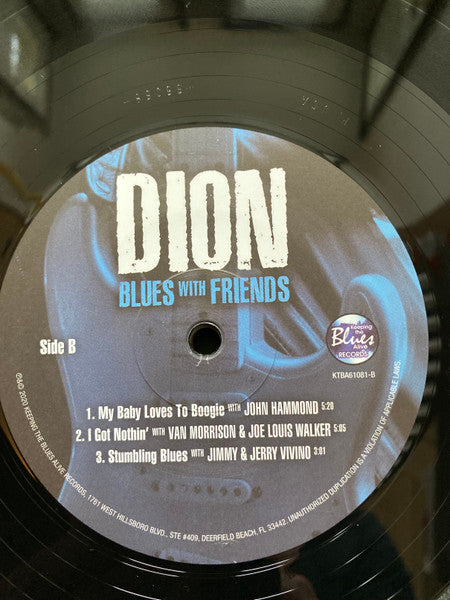 Dion – Blues With Friends (2xLP) LP vinyl record, image 7 of 10