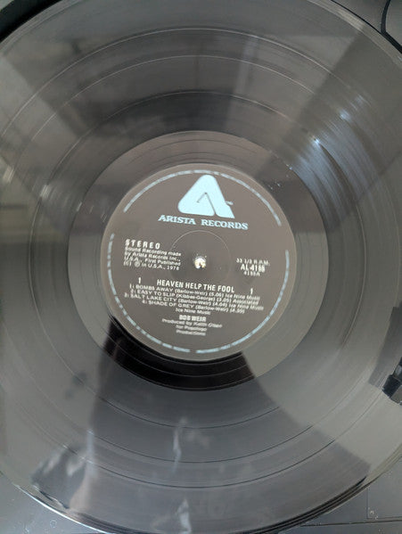 Bob Weir – Heaven Help The Fool LP vinyl record, image 5 of 5