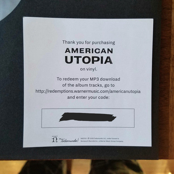 David Byrne – American Utopia LP vinyl record, image 8 of 8