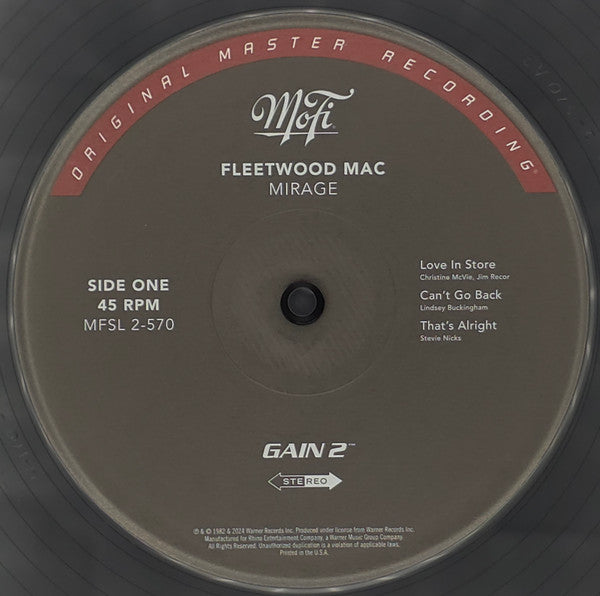 Fleetwood Mac – Mirage (2xLP) LP vinyl record, image 3 of 6