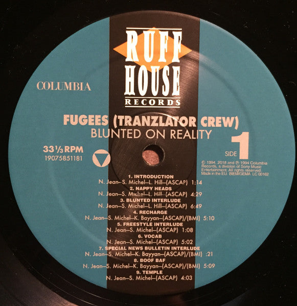 Fugees – Blunted On Reality LP vinyl record, image 5 of 6