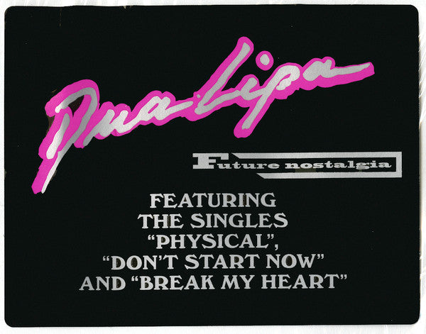 Dua Lipa – Future Nostalgia LP vinyl record, image 7 of 7