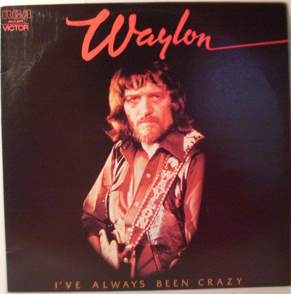 Waylon Jennings – I've Always Been Crazy LP vinyl record, image 1 of 4