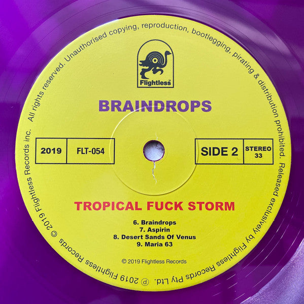 Tropical Fuck Storm – Braindrops LP vinyl record, image 4 of 10