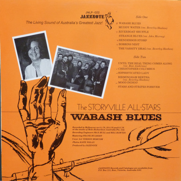 The Storyville All-stars – Wabash Blues LP vinyl record, image 2 of 4