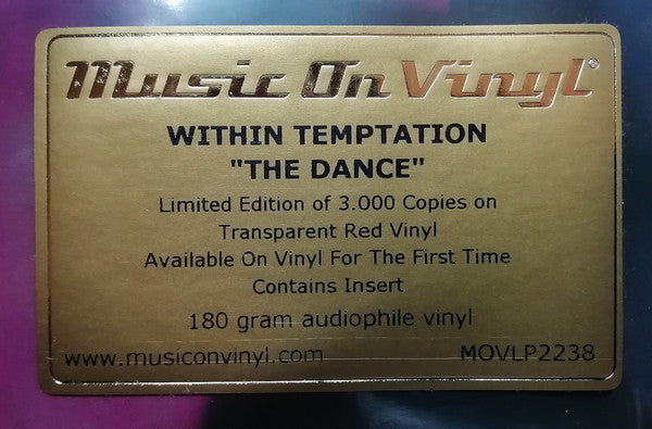 Within Temptation – The Dance LP vinyl record, image 4 of 4