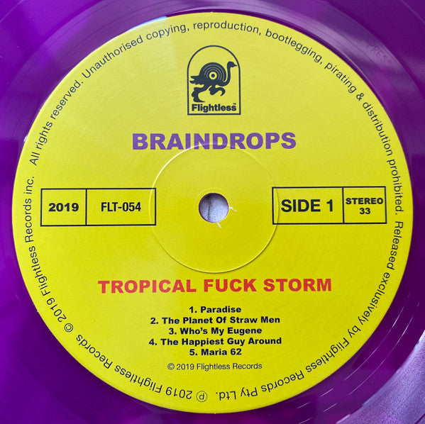 Tropical Fuck Storm – Braindrops LP vinyl record, image 3 of 10